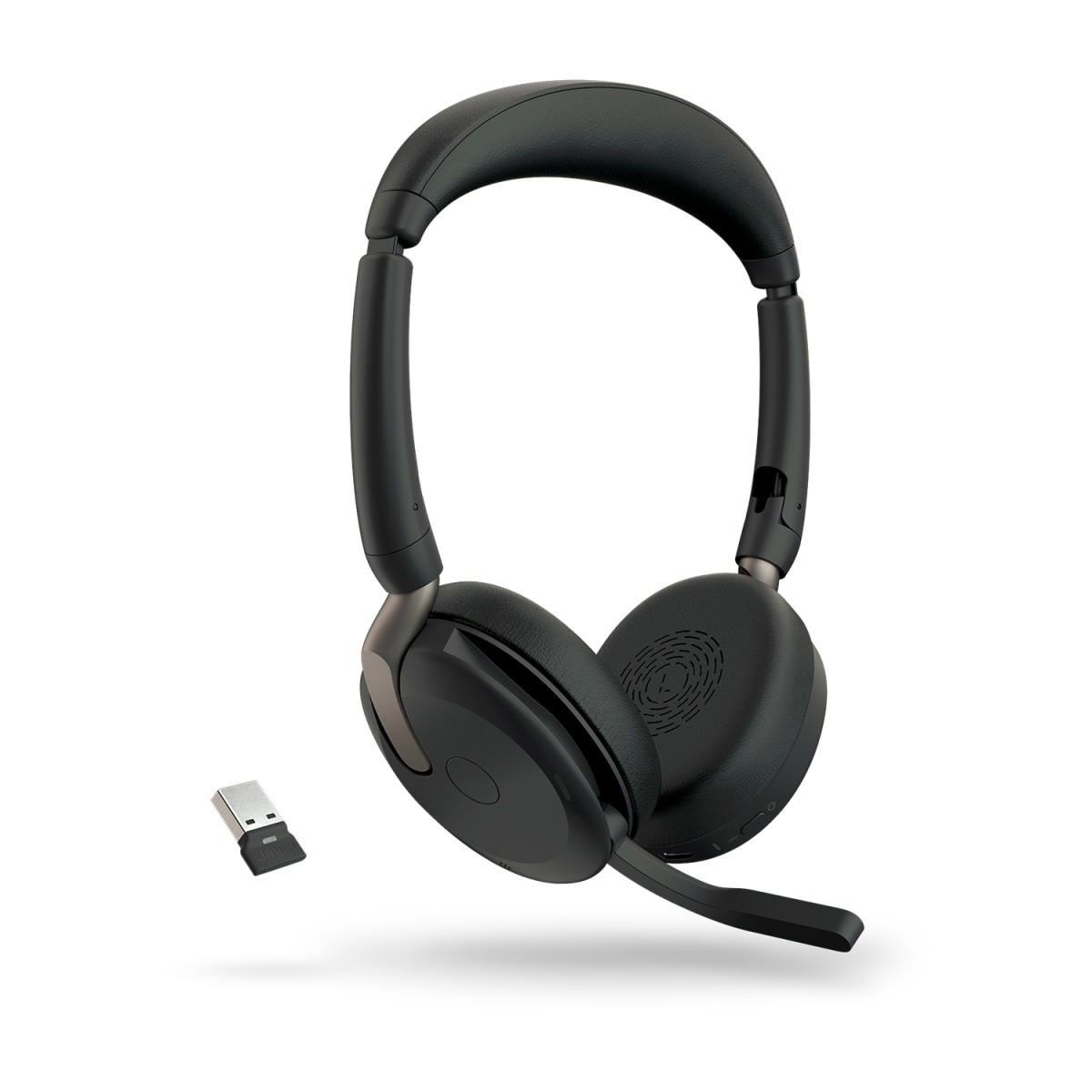Jabra Evolve2 65 Flex Bluetooth slušalke, UC, Link380a, brezžični polnilnik 2
