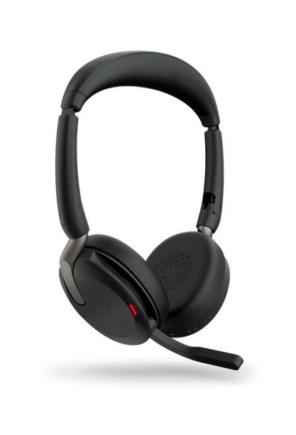 Jabra Evolve2 65 Flex Link380c MS Stereo slušalke z brezžičnim polnjenjem