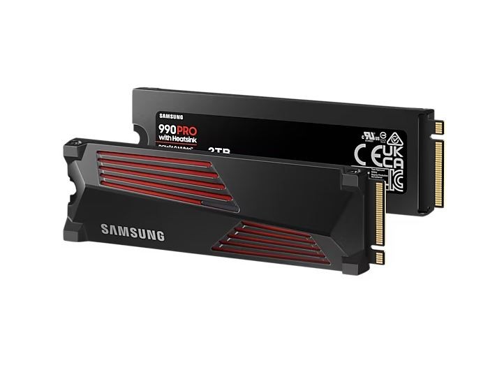 SSD disk Samsung 990 PRO Heatsink NVMe 2TB 4