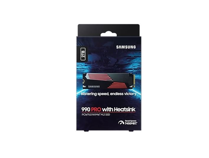 SSD disk Samsung 990 PRO Heatsink NVMe 2TB 5