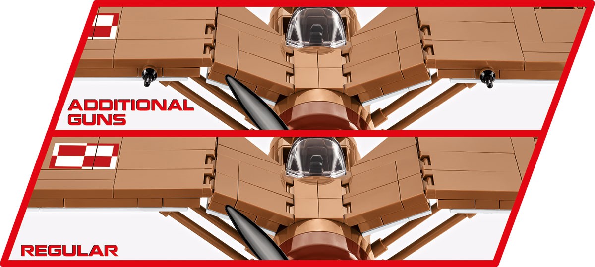 Cobi Kocke PZL P.11c (set) 8