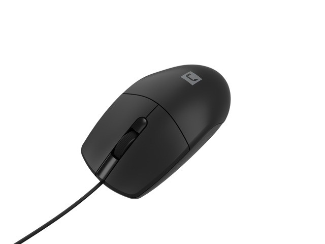 Miška Ruff Plus, 1200 DPI, 1.8m kabel, črna 6
