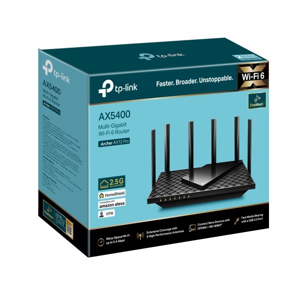 TP-LINK Archer AX72 Pro Router WiFi AX5400 2