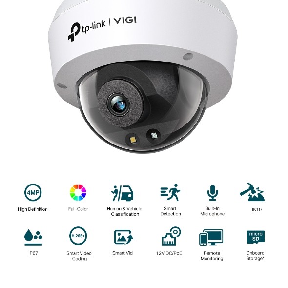 Vigi 4MP Dome kamera (2.8mm) C240 2