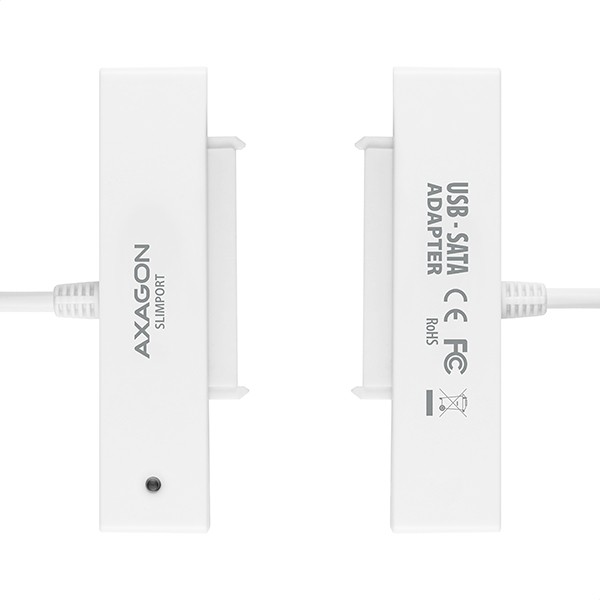 AXAGON ADSA-1S adapter USB 2.0 SATA za 2.5" SSD/HDD s kutijom, crn 8