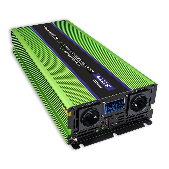 Pretvornik napetosti Monolith UPS, 2000W/4000W, 12V na 230V, čisti sinus 2