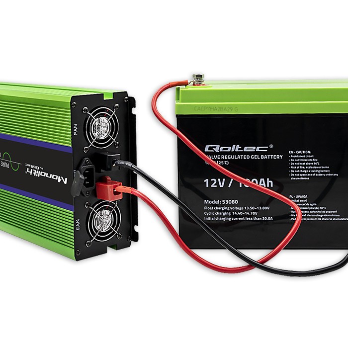 Pretvornik napetosti Monolith UPS, 2000W/4000W, 12V na 230V, čisti sinus 6