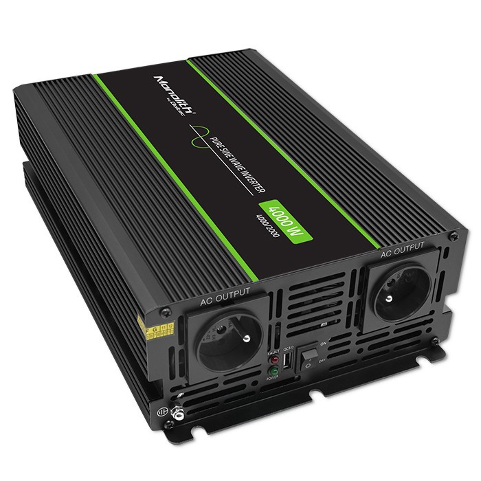 Pretvornik napetosti Monolith, 24V na 230V, 2000W/4000W 3