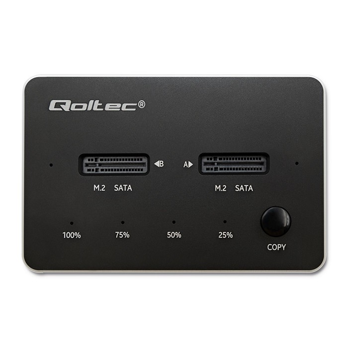 Dvojna M.2 SATA SSD priklopna postaja, USB-C 8