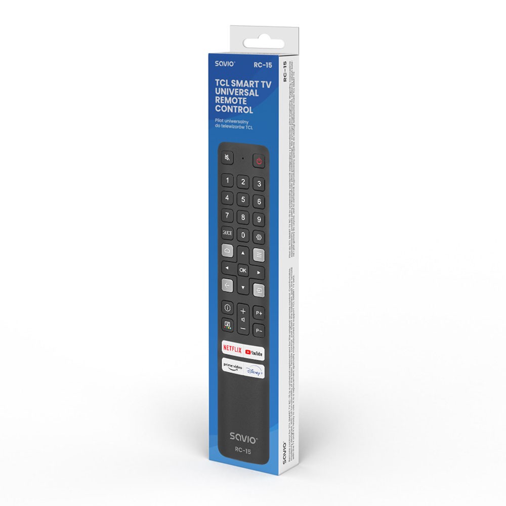 Univerzalni daljinski upravljalnik 'Pilot RC-15' za TV TCL Smart TV 2