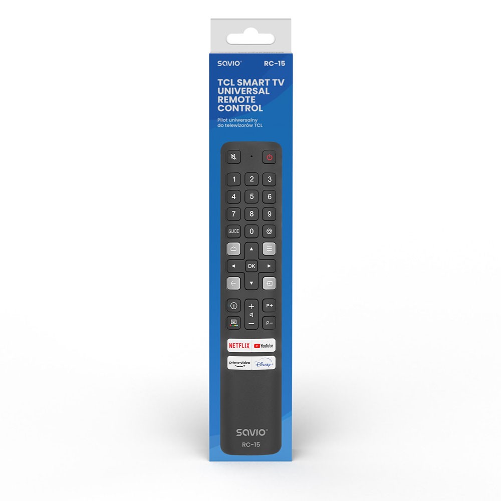 Univerzalni daljinski upravljalnik 'Pilot RC-15' za TV TCL Smart TV 4