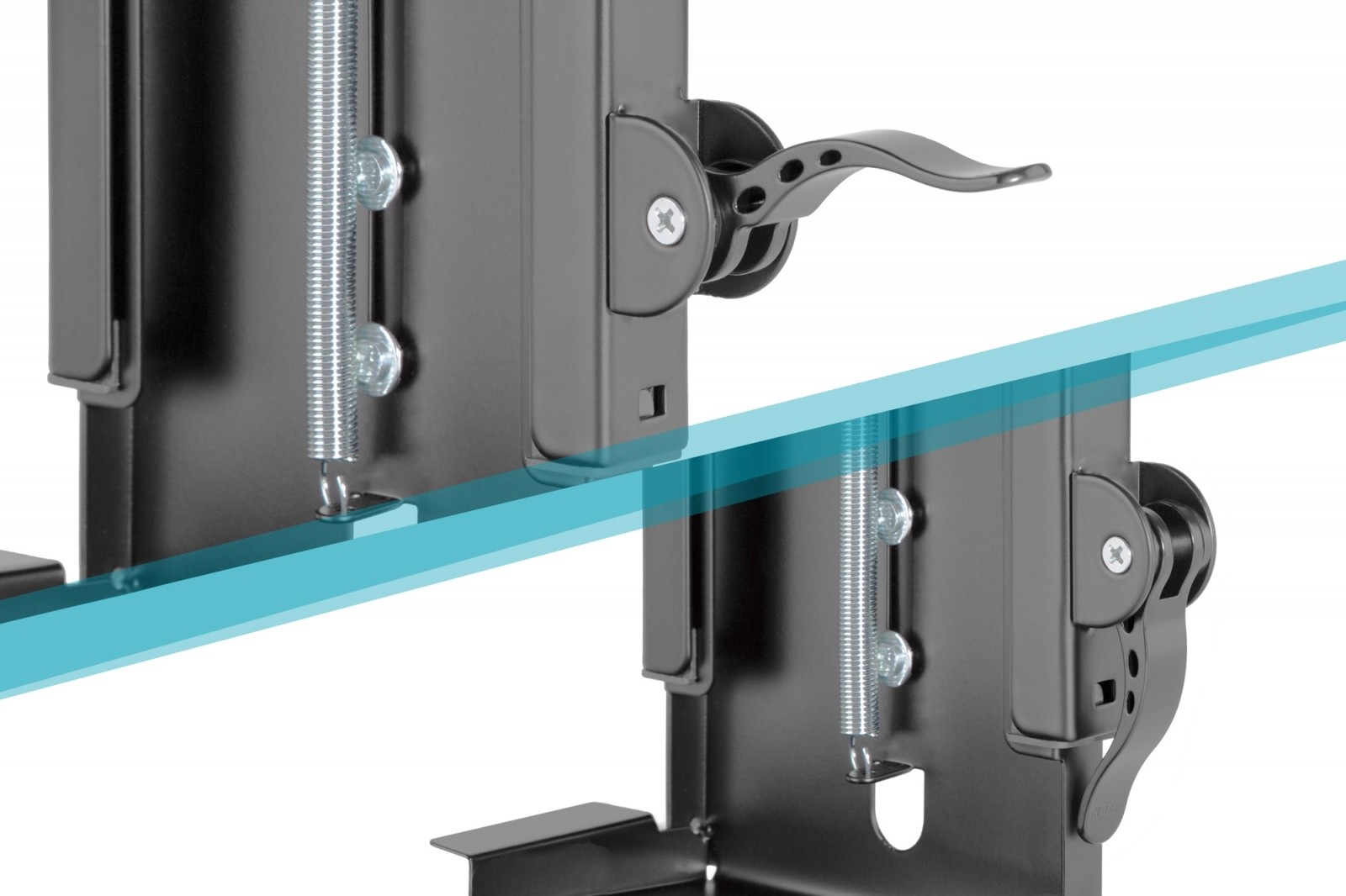 Univerzalni nosilec za PC pod mizo z Easy-Locking 5