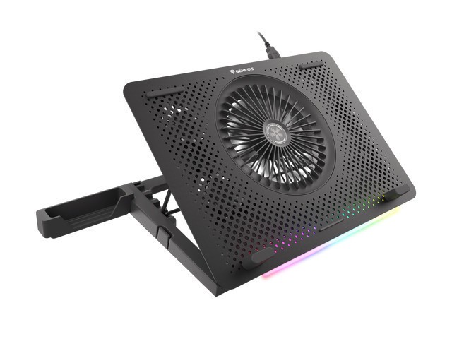 Stojalo za prenosnik Genesis Oxid 450 RGB, 15.6''