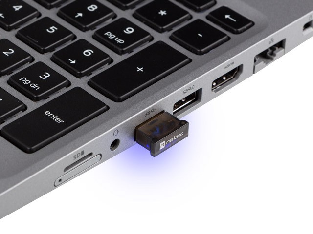 Bluetooth sprejemnik USB Nano Fly V5.0 razred II 5
