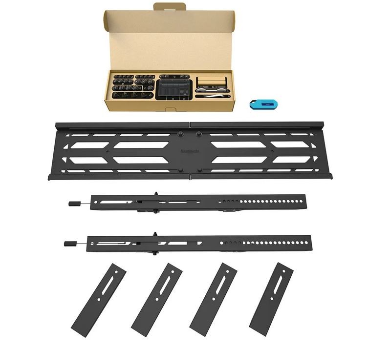 Stenski nosilec za TV/zaslone 55-110" črn WL30S-950BL19 4