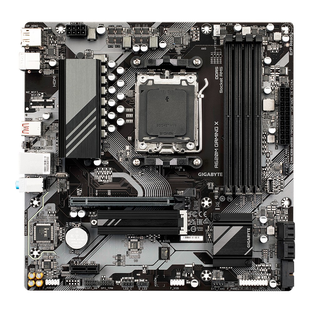 Gigabyte A620M GAMING X matična plošča AM5, 4x DDR5, HDMI/DP, M.2, mATX 2