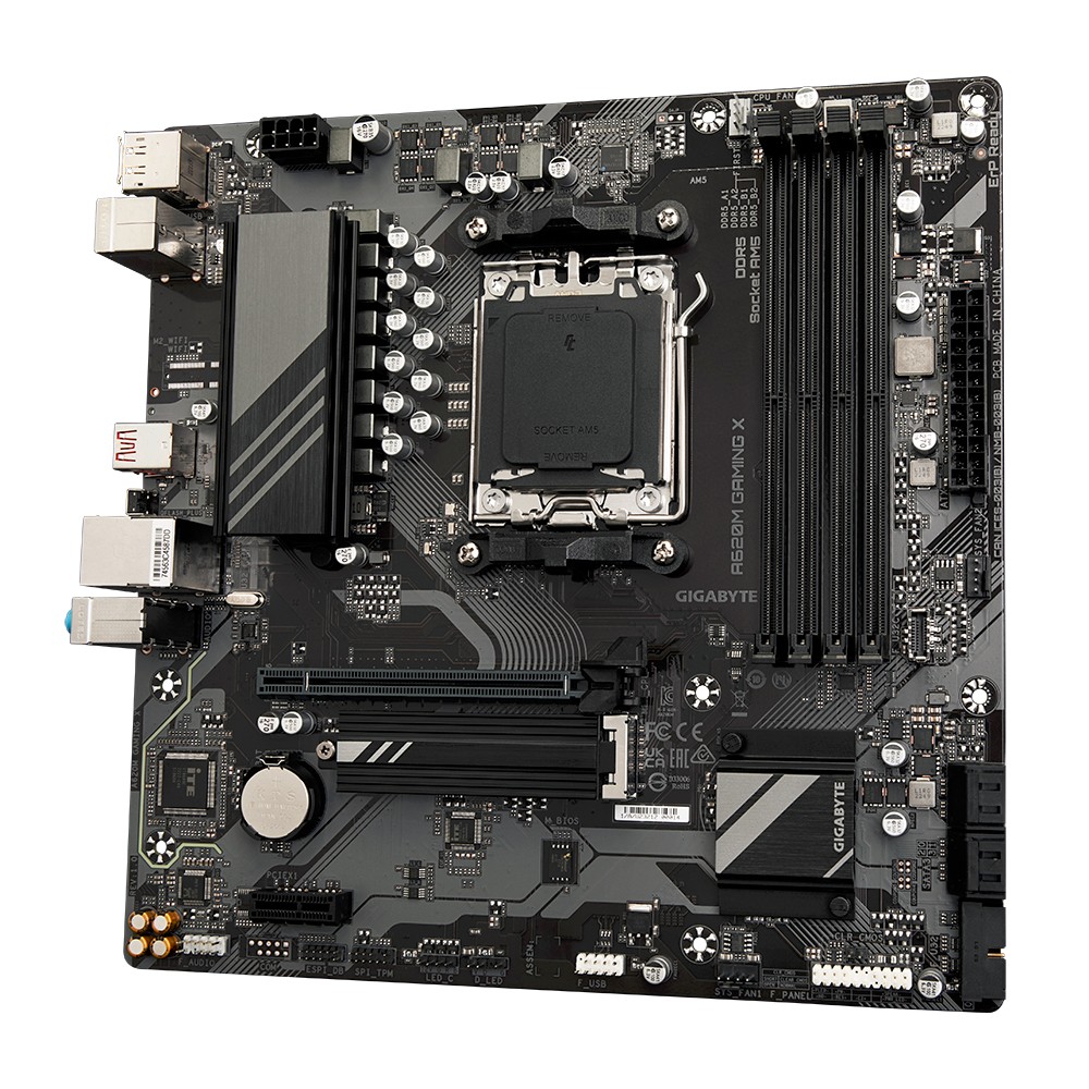 Gigabyte A620M GAMING X matična plošča AM5, 4x DDR5, HDMI/DP, M.2, mATX 4