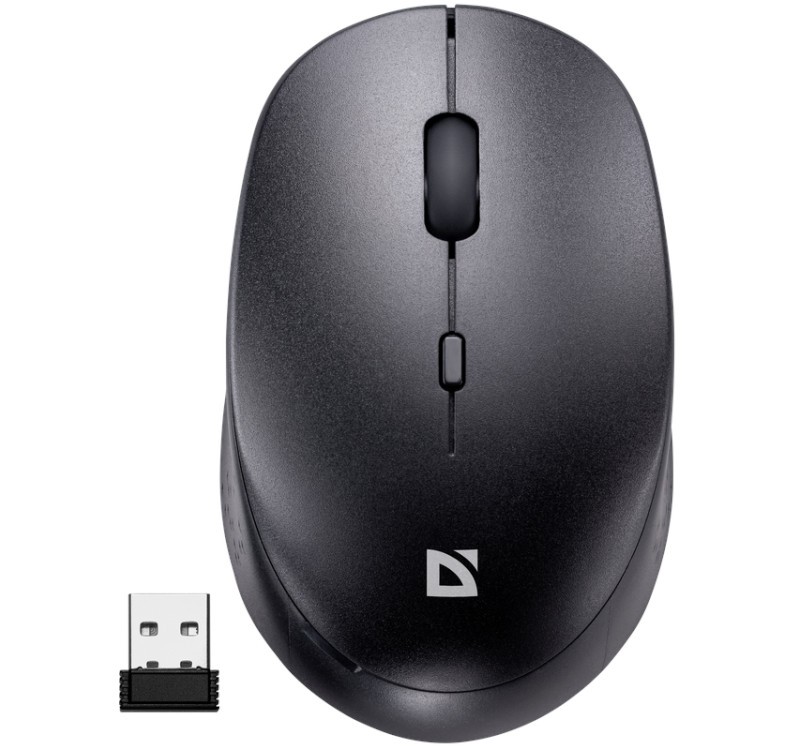 Brezžična miška AURIS MB-027 silent, črna