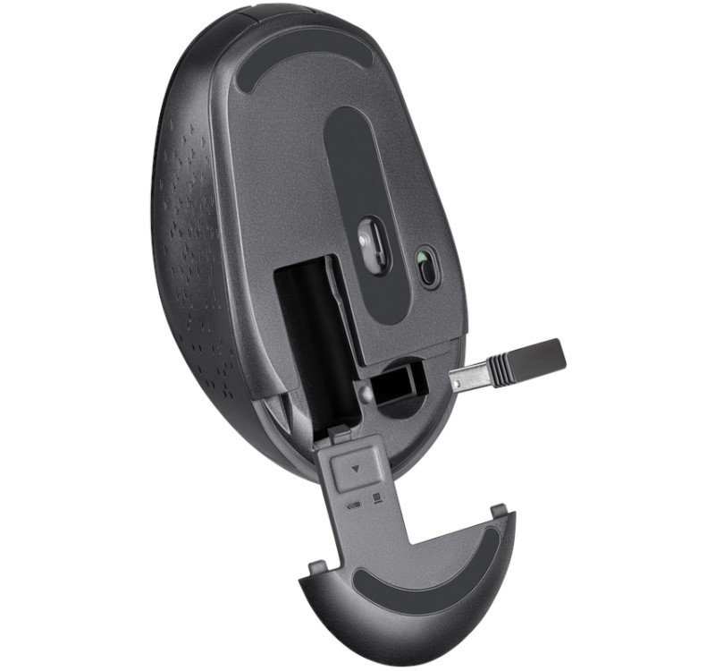 Brezžična miška AURIS MB-027 silent, črna 4