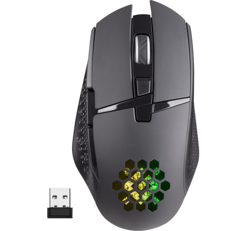 Brezžična gaming miška GLORY GM-514 RGB, črna