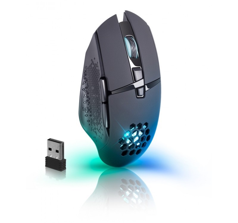 Brezžična gaming miška GLORY GM-514 RGB, črna 4