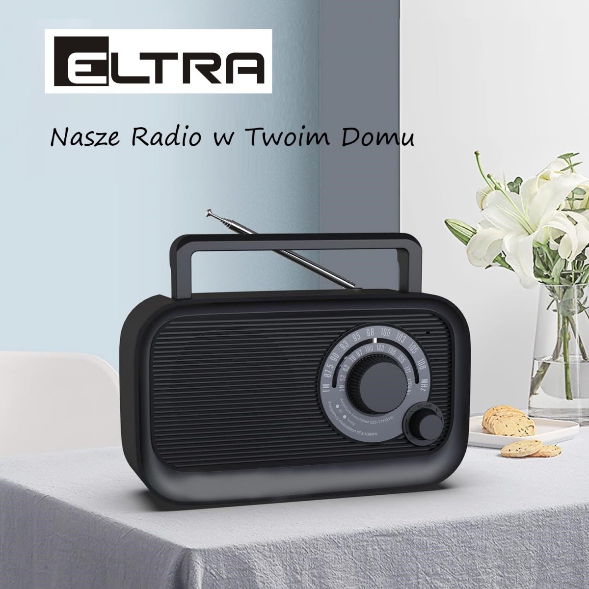 Radio HANIA, črn 2