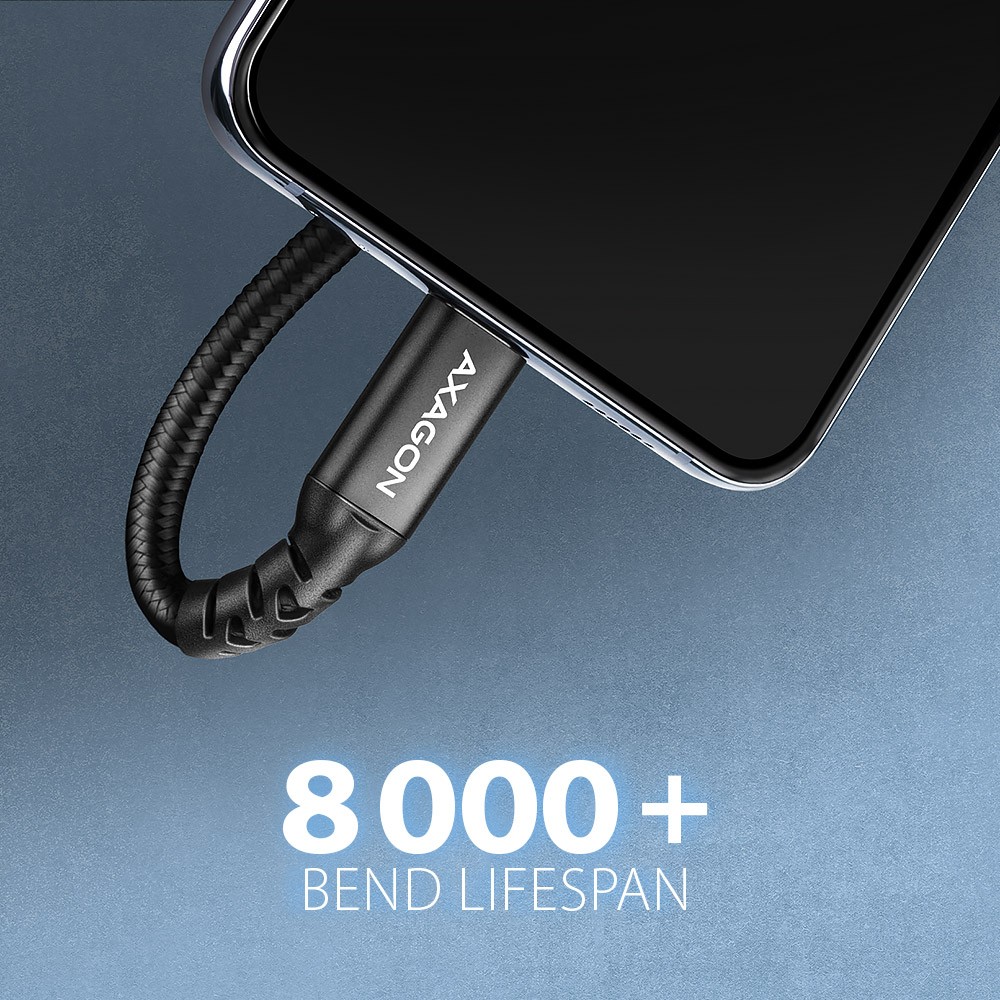 AXAGON BUCM32-CF05AB USB-C podaljšek 20Gbps, PD 240W, 0.5m 5