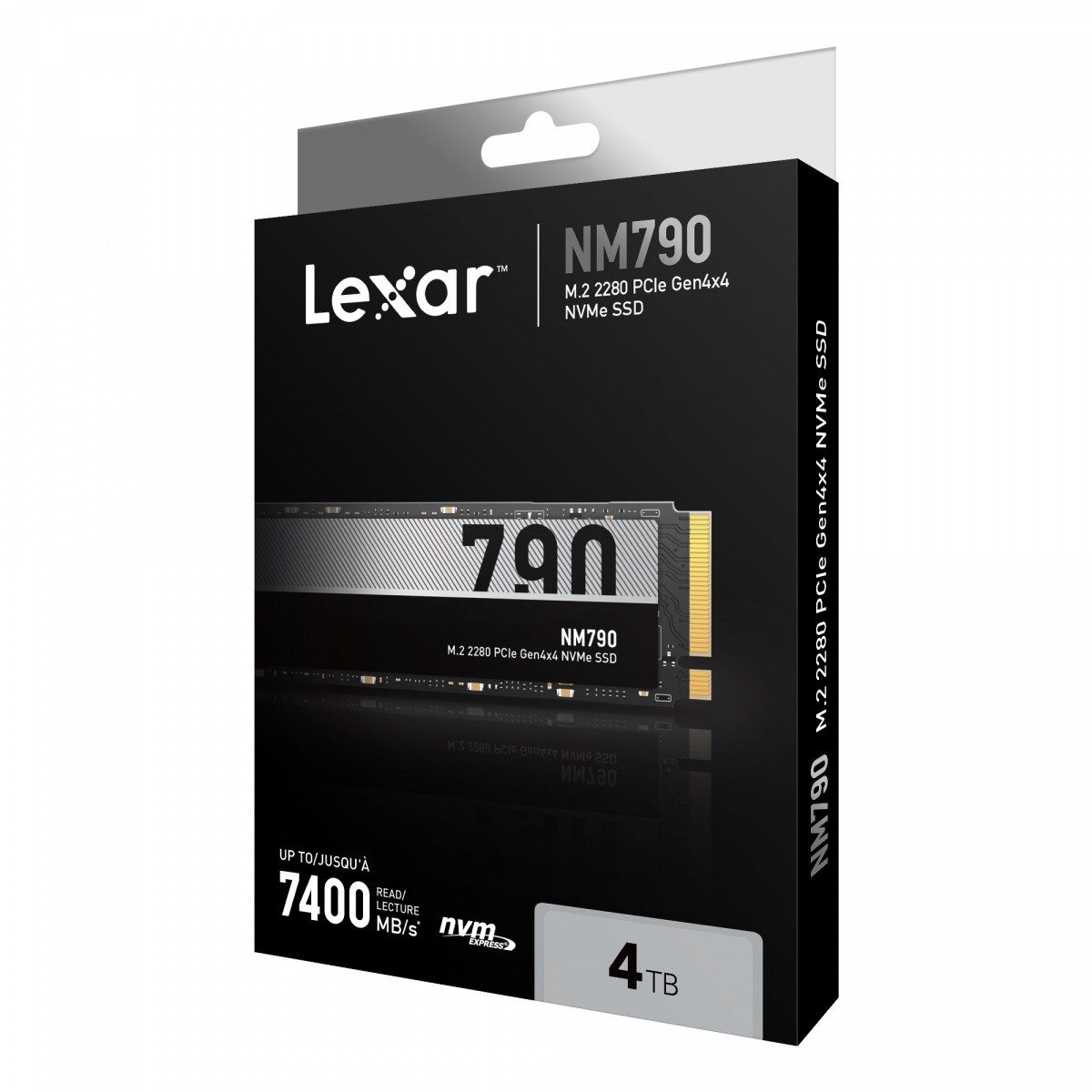 SSD disk 4TB NM790, PCIe Gen4x4, 7400/6500 MB/s 7