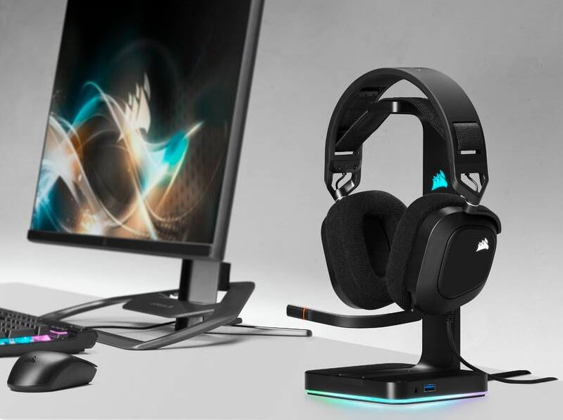 Slušalke HS80 RGB USB Carbon 5