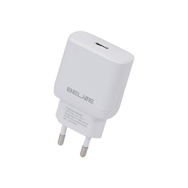 Beli polnilnik 25W GaN USB-C PD 3.0 (brez kabla) - Kompaktno in zmogljivo polnjenje 3