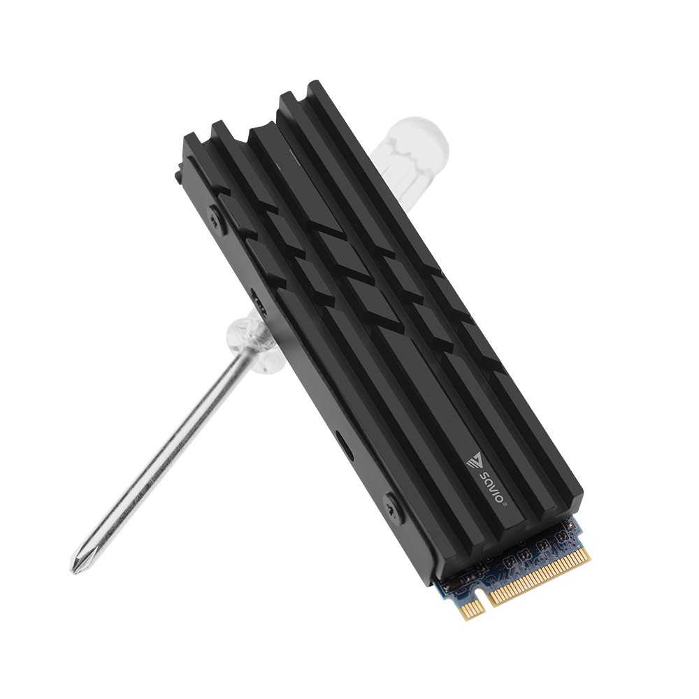 Hladilnik za SSD M.2 NVMe 2280, AK-60 4