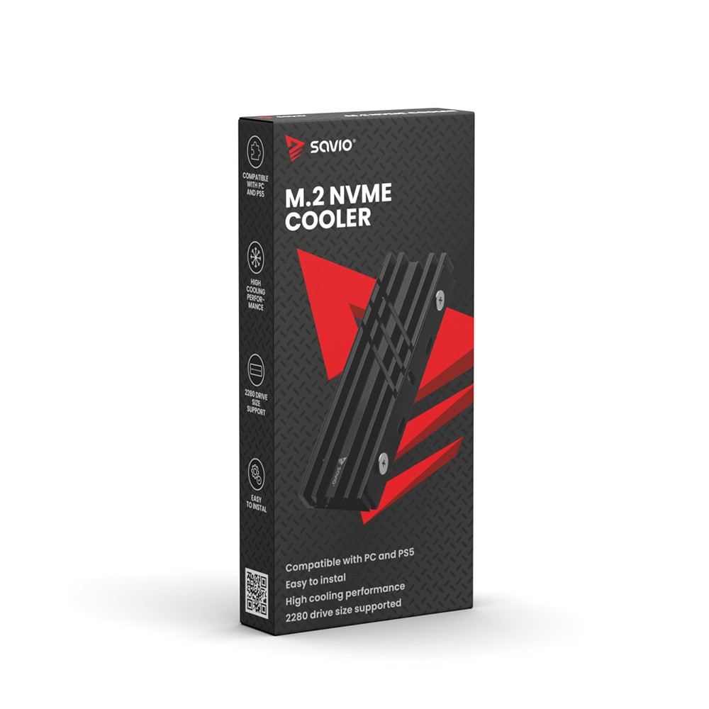 Hladilnik za SSD M.2 NVMe 2280, AK-60 6
