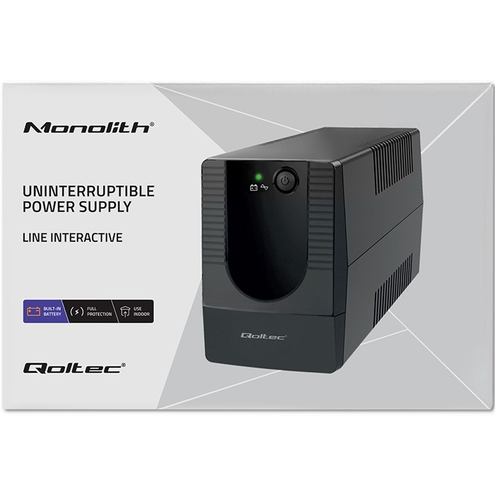 Zasilacz awaryjny UPS Monolith 850VA 480W 8