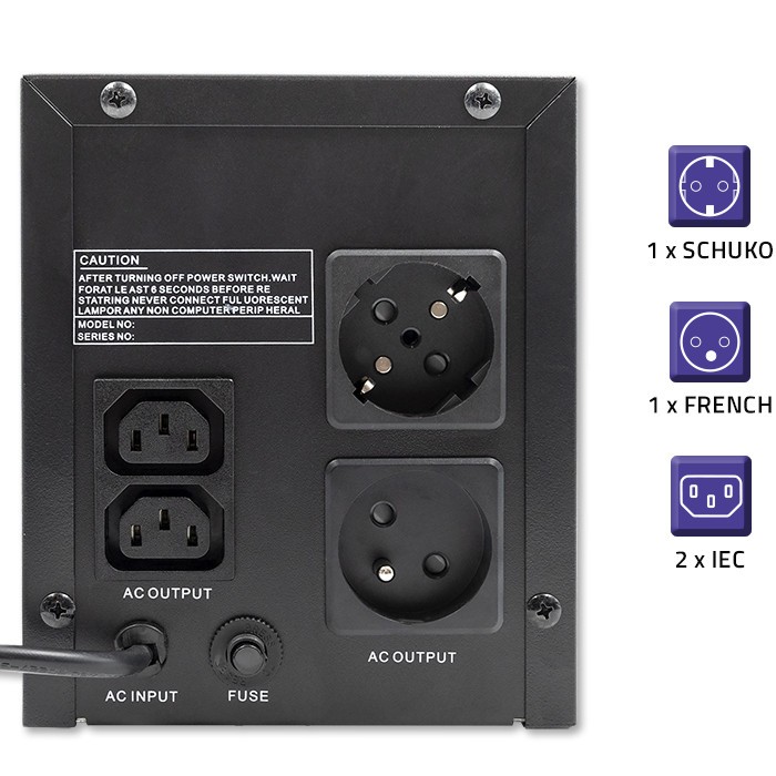 UPS napajalnik Monolith 1200VA / 720W 4