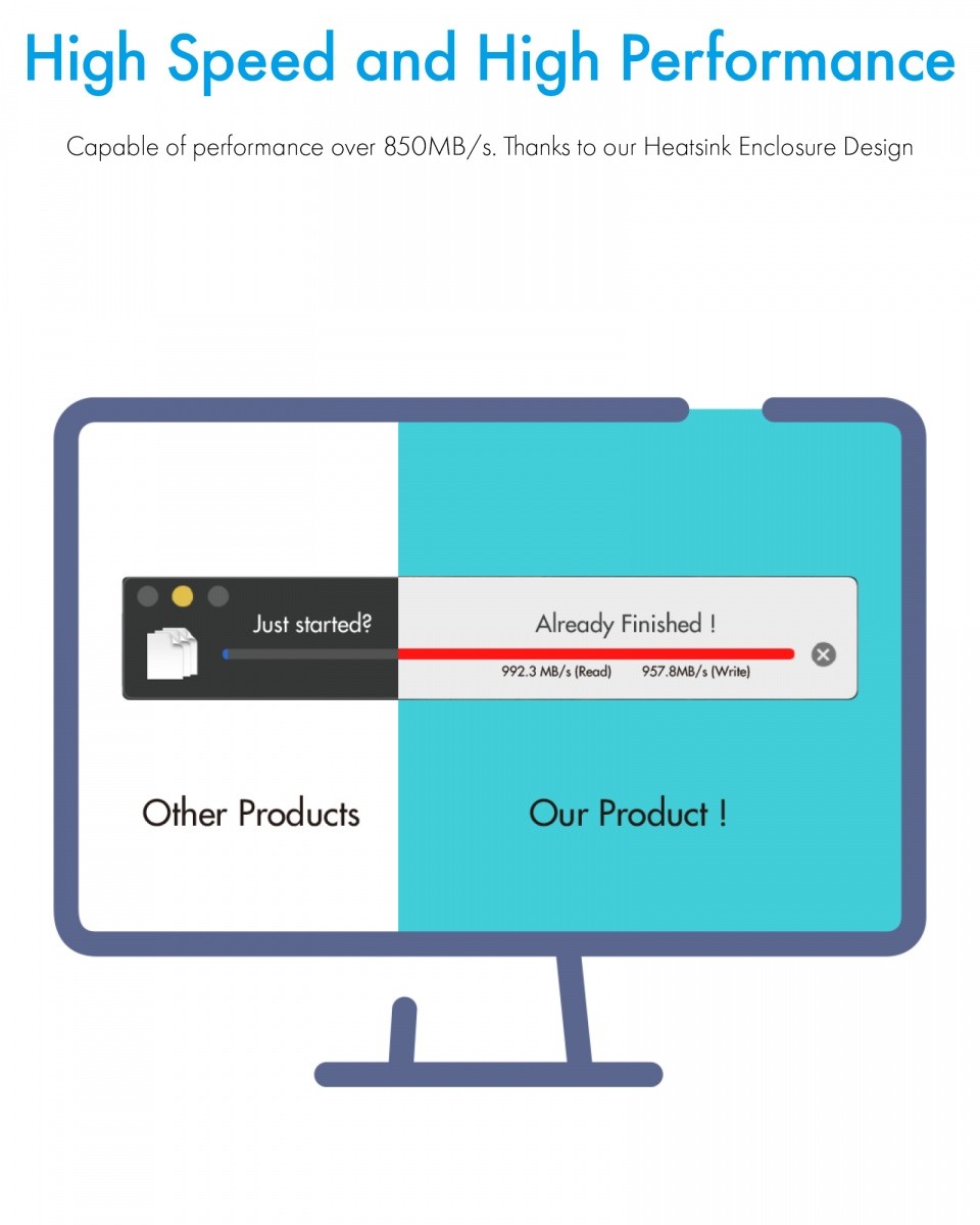 IcyBox IB-1816M-C31 NVMe M.2 SSD ohišje s USB-C 6