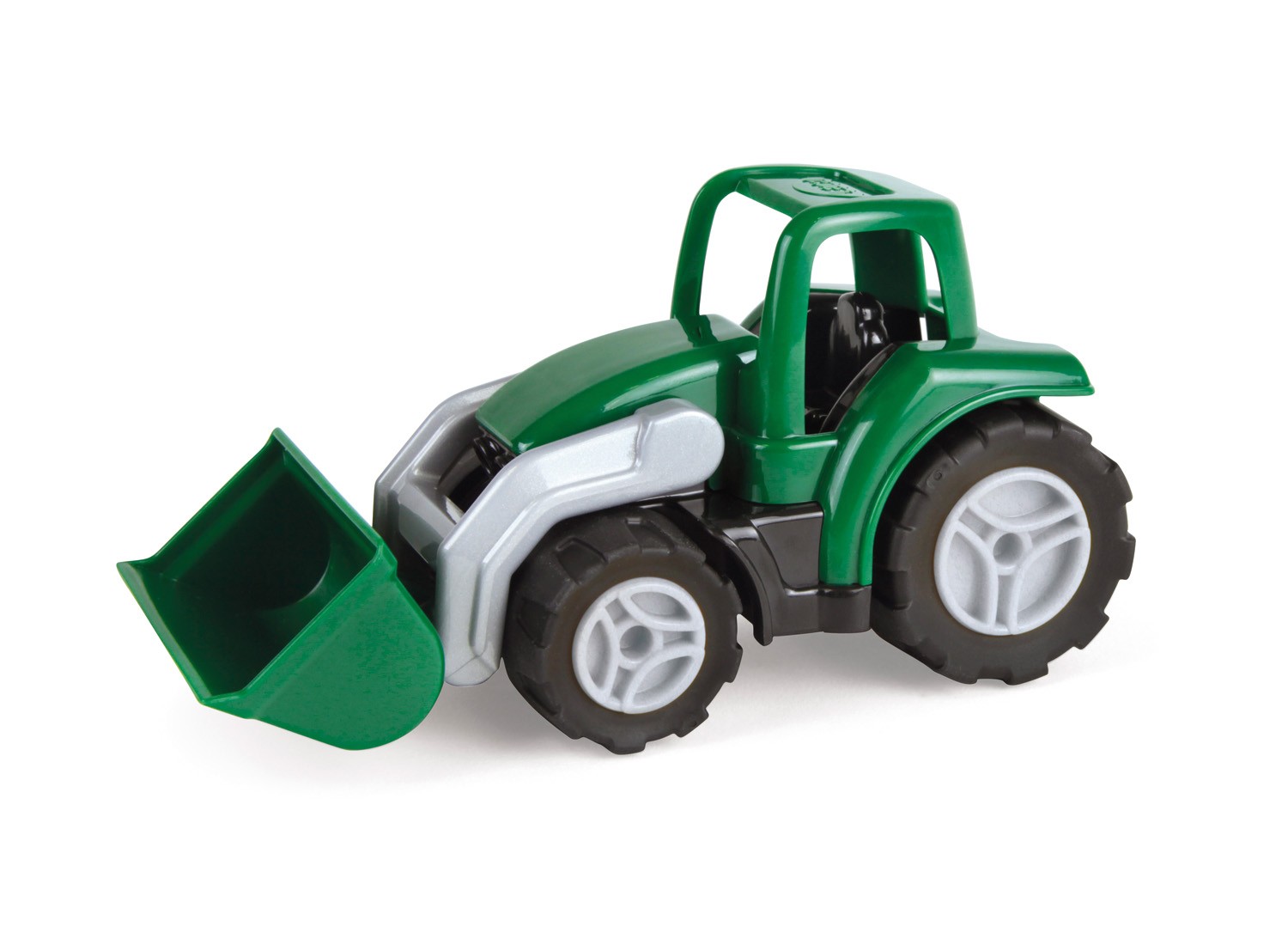 Traktor z žlico Workies v škatli 2