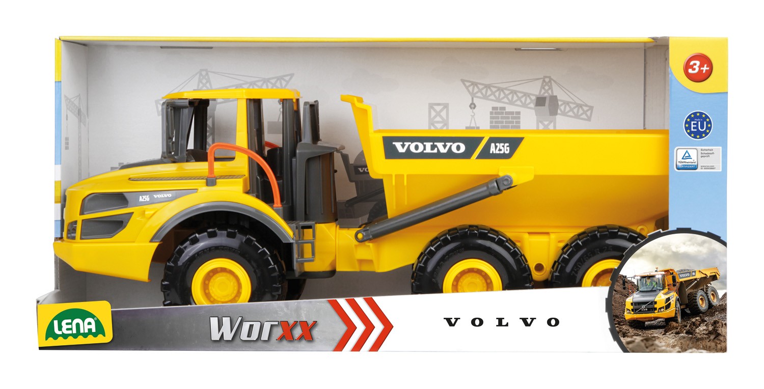 Zglobni damper Volvo A25G Worxx v škatli