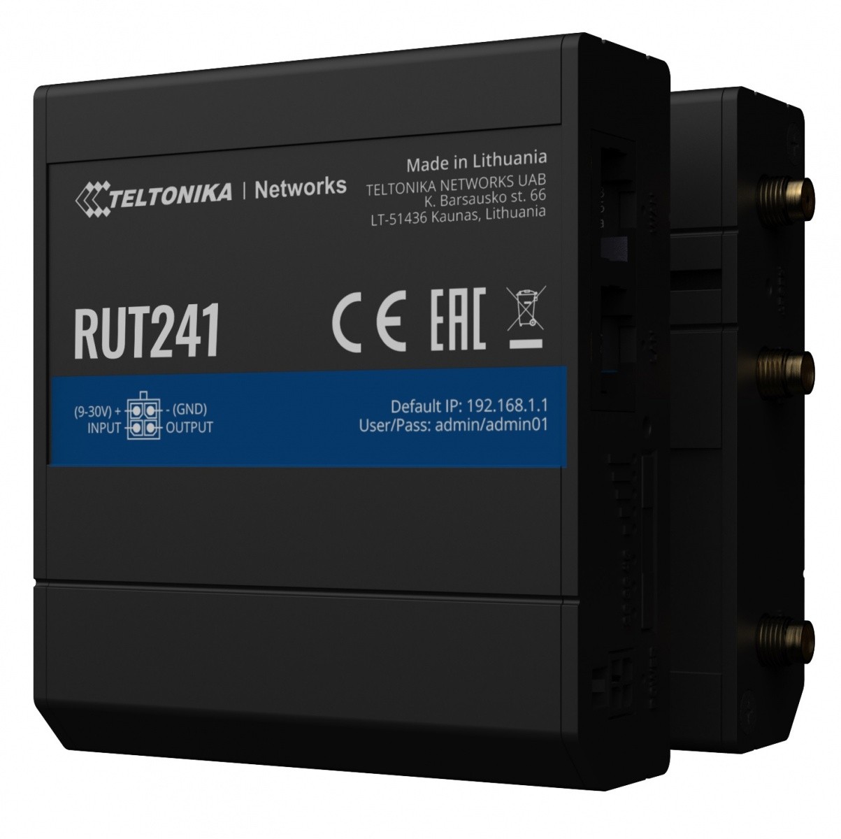 4G LTE usmerjevalnik Teltonika RUT241 (Cat 4)