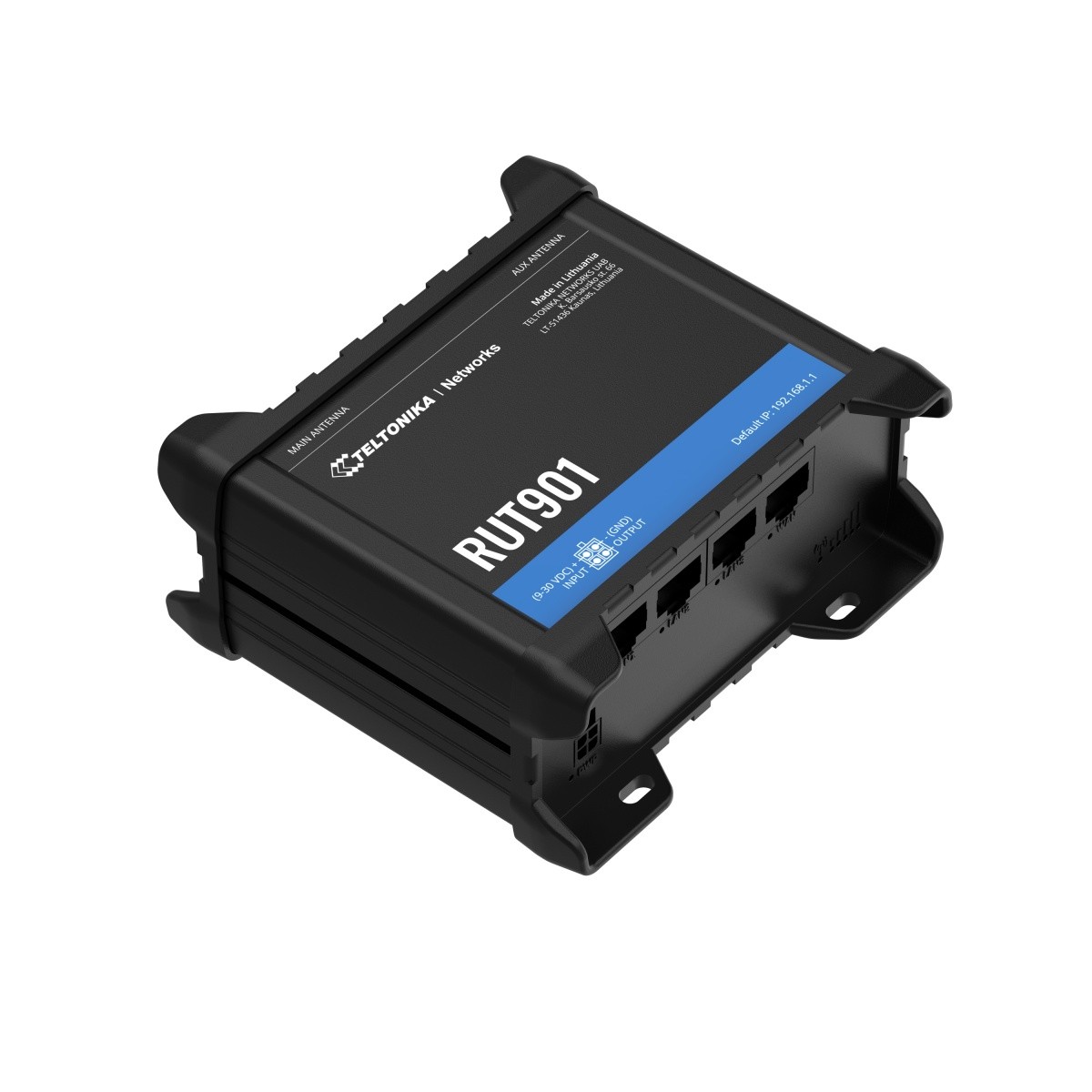 LTE usmerjevalnik RUT901 (Cat 4) z 2xSIM, 4xRJ45