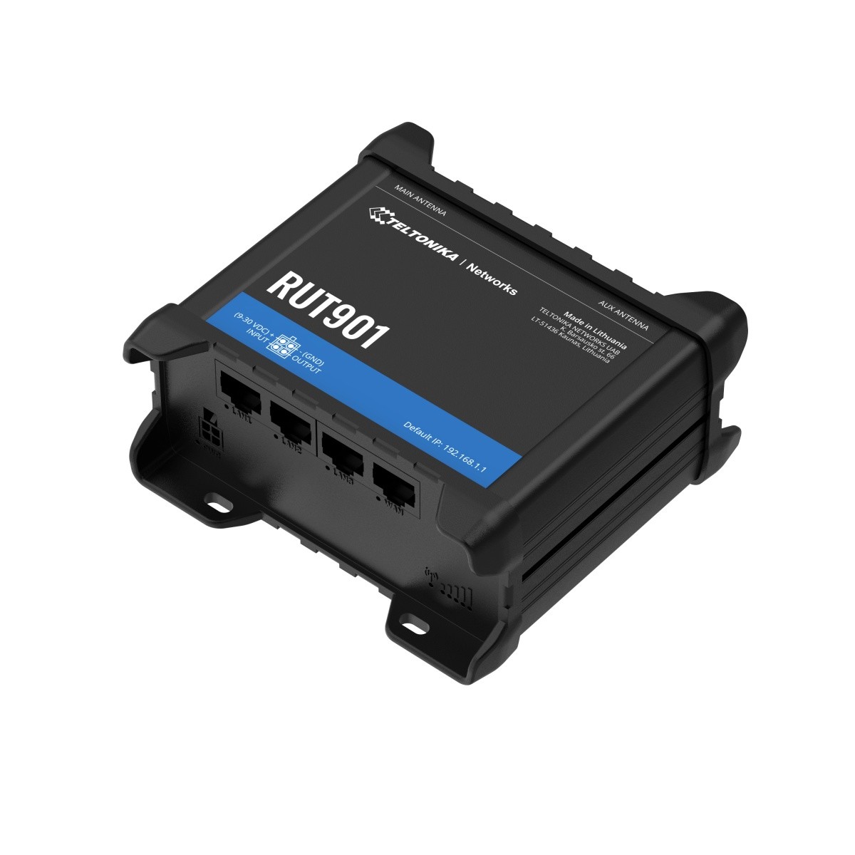 LTE usmerjevalnik RUT901 (Cat 4) z 2xSIM, 4xRJ45 2