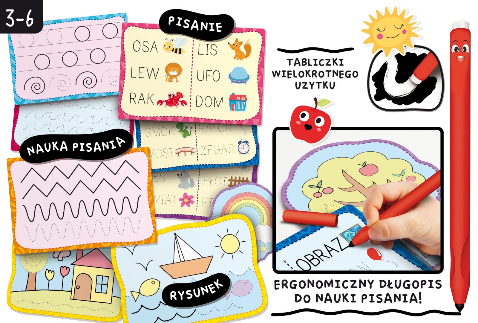 Lisciani Montessori izobraževalni set 'Šola pisanja' 3