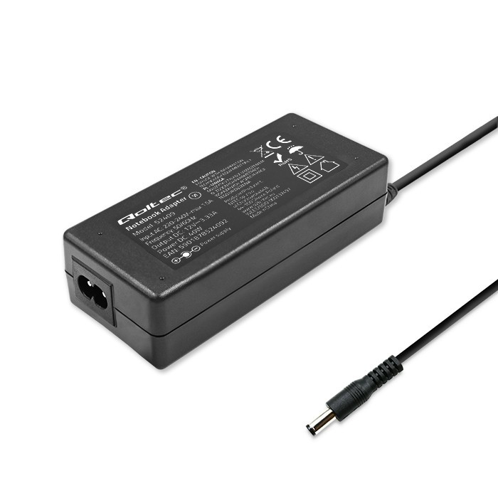 Napajalnik 40W, 12V/3.33A, 5.5x2.1mm, z napajalnim kablom 6