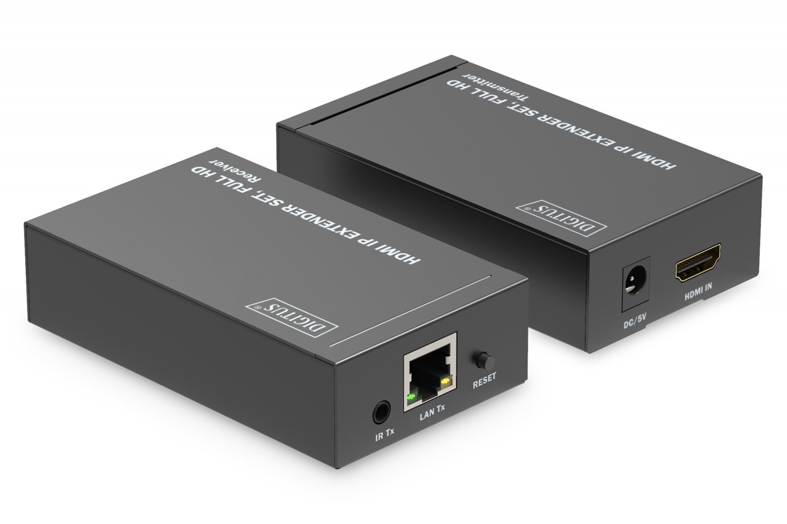 HDMI Extender 120m (lokalni), preko Cat.6/6A/7/8, z IR 2