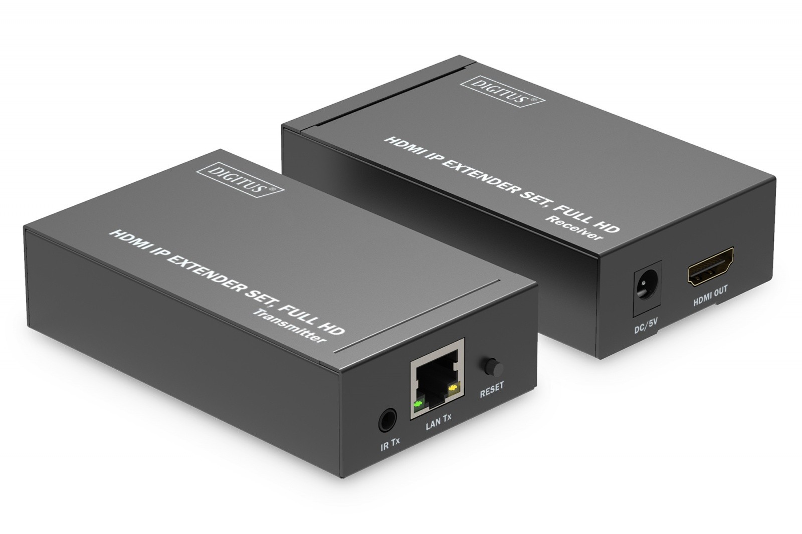 HDMI Extender 120m (lokalni), preko Cat.6/6A/7/8, z IR