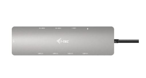 USB-C Docking Station Metal Nano z 2x HDMI, PD 100W 4