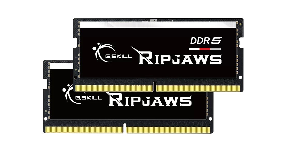 RAM pomnilnik SO-DIMM DDR5 32GB (2x16GB) Ripjaws 4800MHz CL34