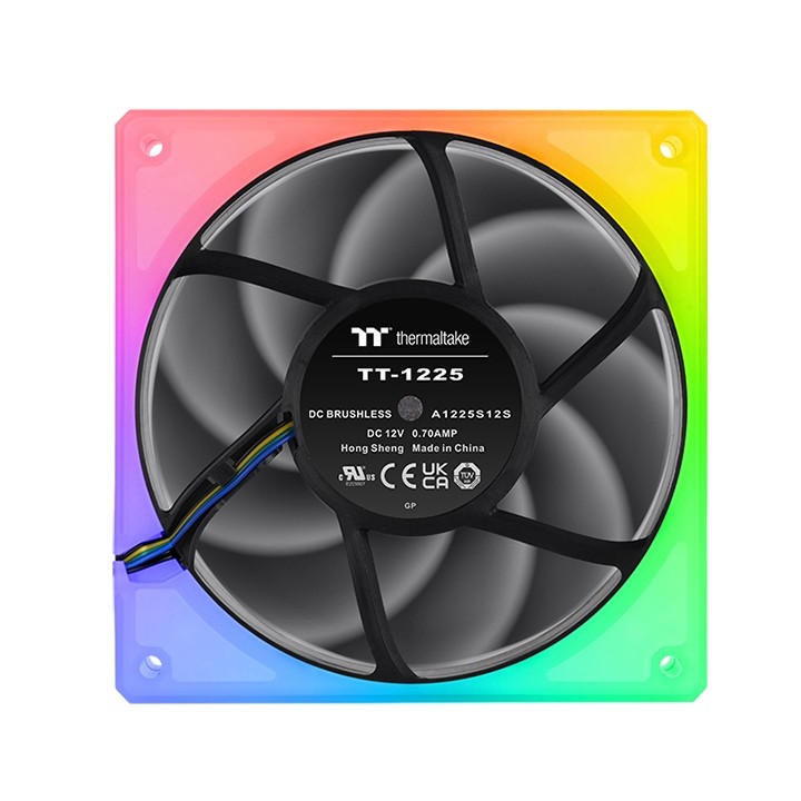Ventilator za ohišje Toughfan 14 RGB, 3 kosi, črn 2