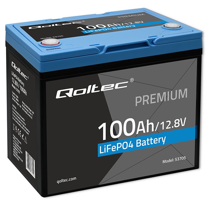 Akumulator LiFePO4 12.8V, 100Ah, 1280Wh z BMS