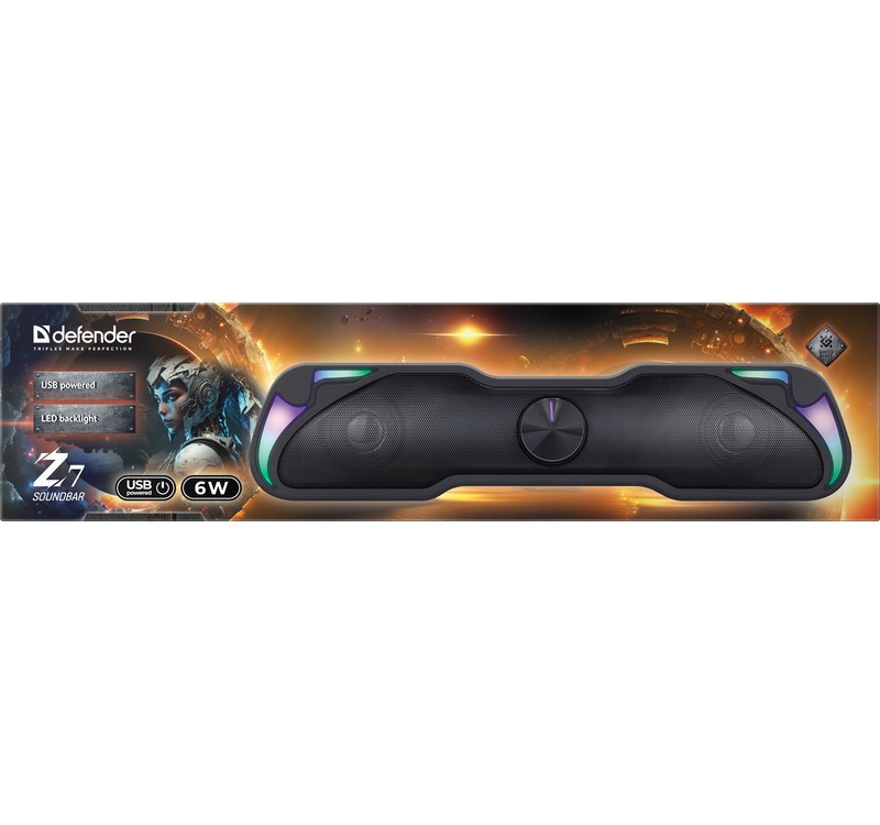 Zvočnik Soundbar Z7, 6W, LED, USB 3