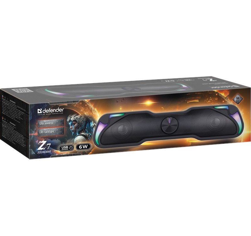 Zvočnik Soundbar Z7, 6W, LED, USB 4